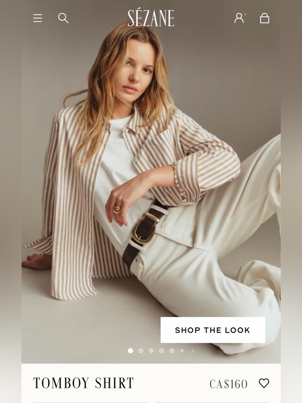 Sezane Tomboy Shirt